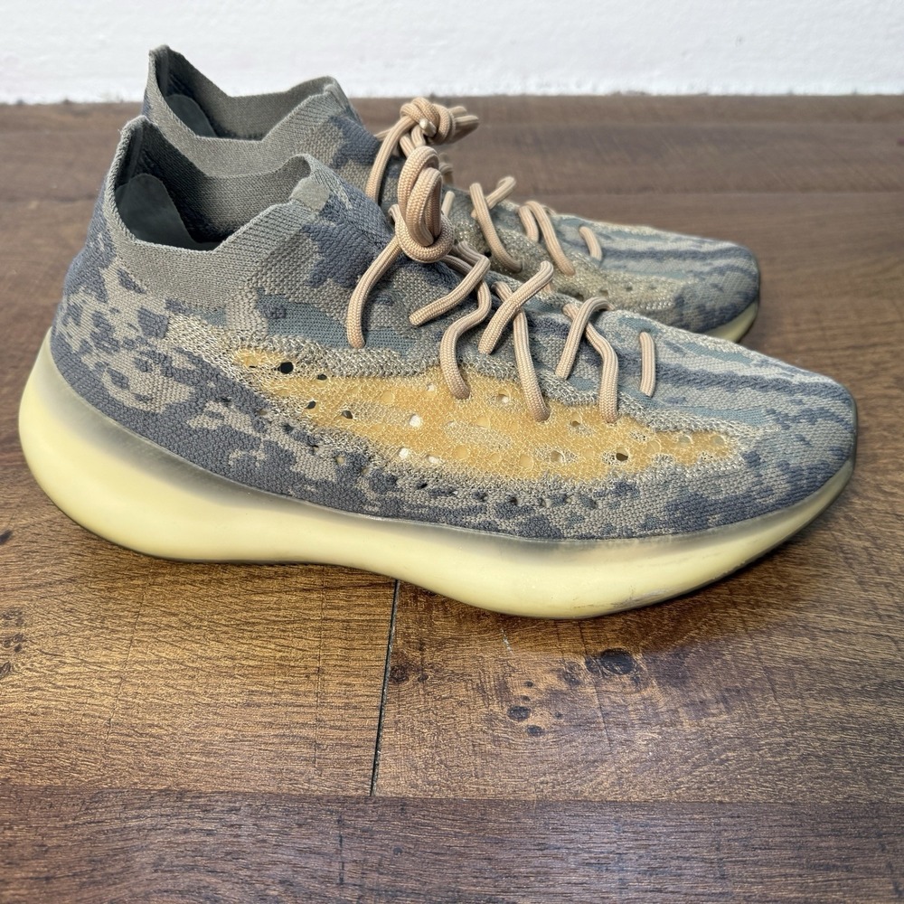 adidas Yeezy Boost 380 Mist Non-Reflective Men's 12 Sneakers FX9764 Shoes - Picture 2 of 6